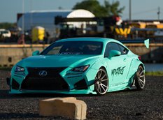 Lexus RC F в обвесах от Rocket Bunny