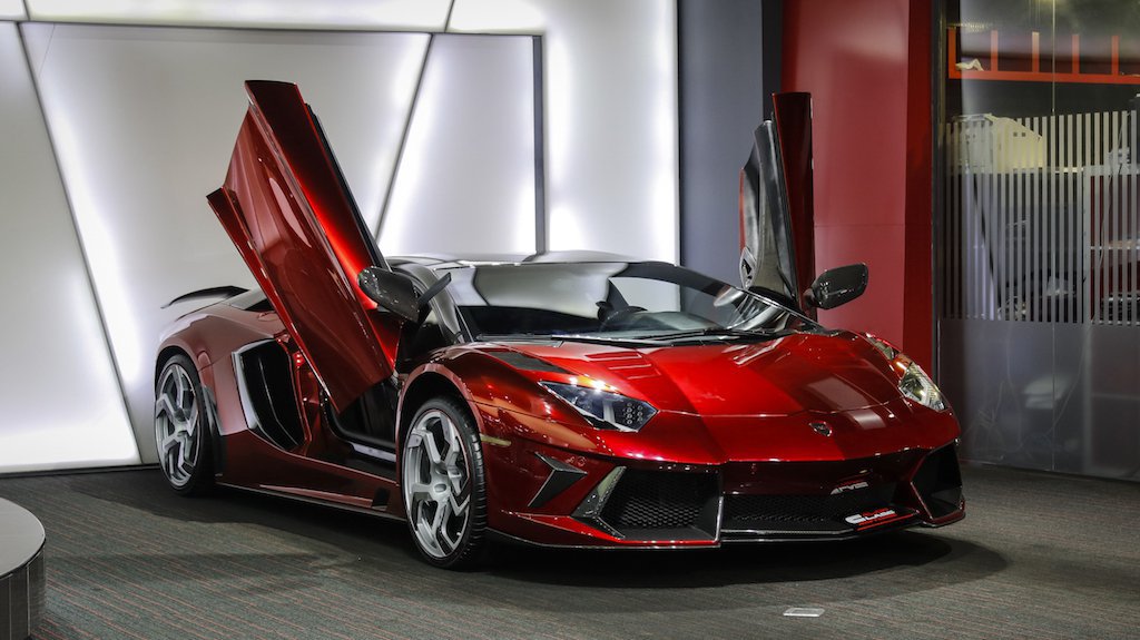 Lamborghini Aventador Mansory Red