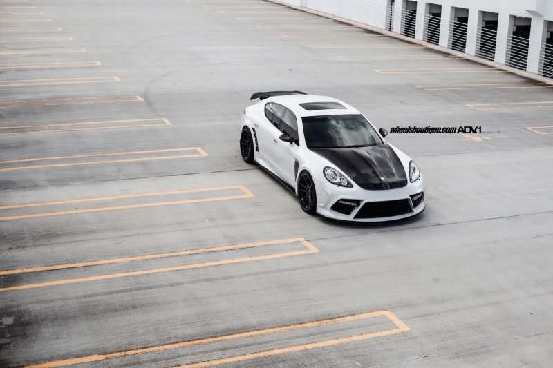 Porsche Panamera от Mansory на дисках ADV.1 Wheels