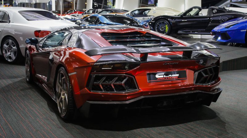 Lamborghini Aventador в исполнении Mansory