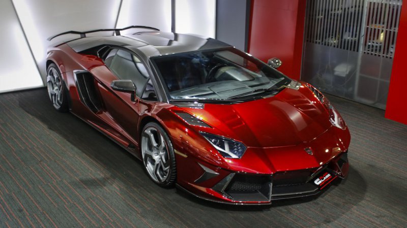 Lamborghini Aventador в исполнении Mansory