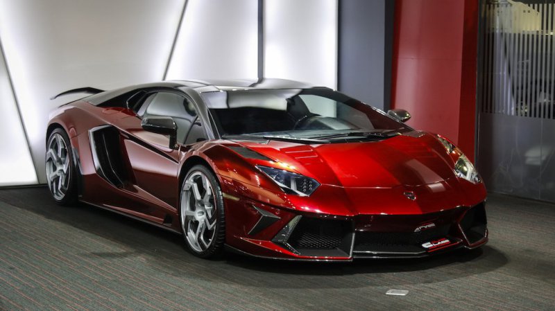 Lamborghini Aventador в исполнении Mansory