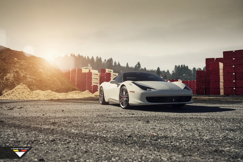 Ferrari 458 Italia на дисках от Vorsteiner