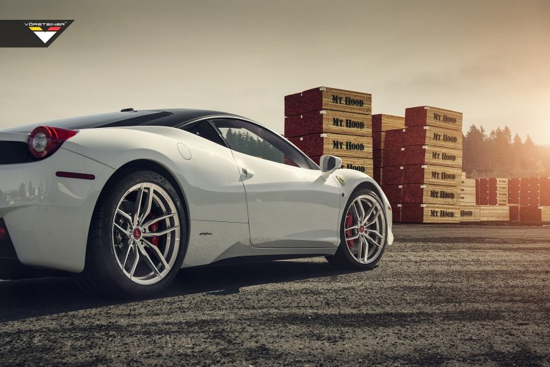 Ferrari 458 Italia на дисках от Vorsteiner