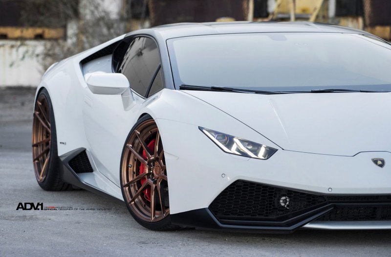 Lamborghini Huracan на дисках от ADV.1 Wheels