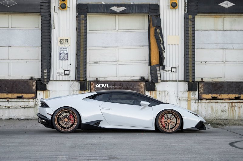 Lamborghini Huracan на дисках от ADV.1 Wheels