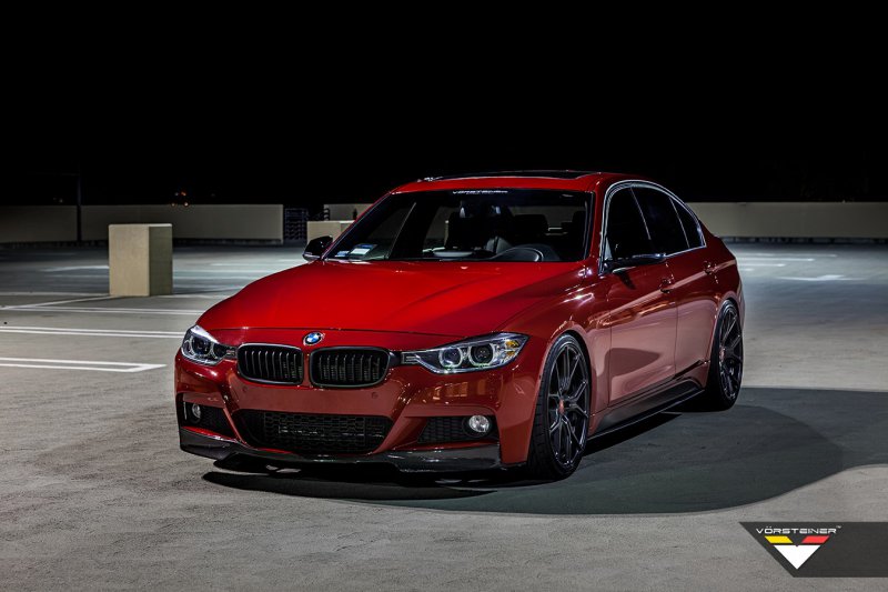 BMW 335i с карбоновым обвесом от Vorsteiner