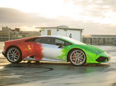 Lamborghini Huracan в эксклюзивной окраске от Print Tech