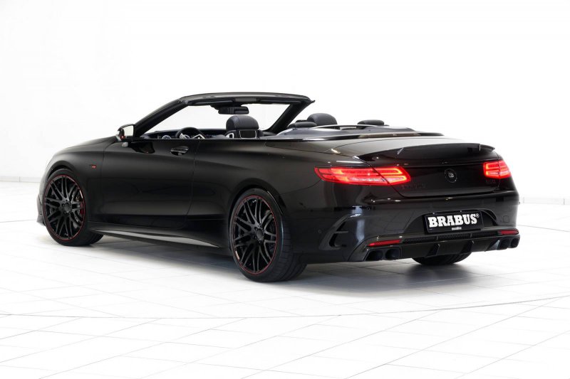 850-сильный Mercedes-AMG S63 Cabriolet от Brabus