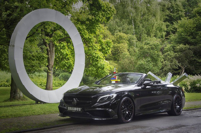 850-сильный Mercedes-AMG S63 Cabriolet от Brabus