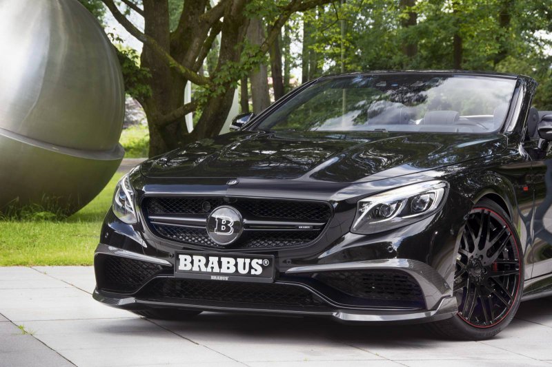 850-сильный Mercedes-AMG S63 Cabriolet от Brabus