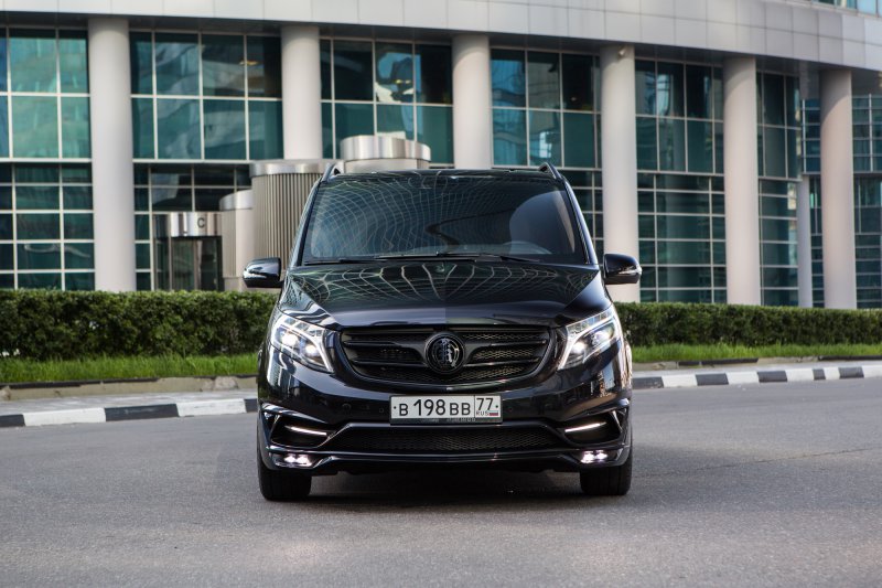 Mercedes V-class Black Crystal в исполнении Larte Design