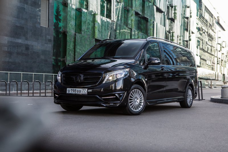 Mercedes V-class Black Crystal в исполнении Larte Design