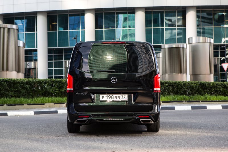 Mercedes V-class Black Crystal в исполнении Larte Design