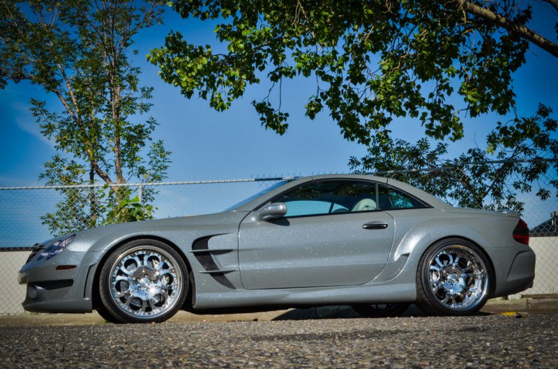 640-сильный Mercedes SL55 AMG в исполнении ZR Auto