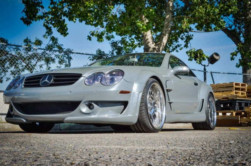 640-сильный Mercedes SL55 AMG в исполнении ZR Auto