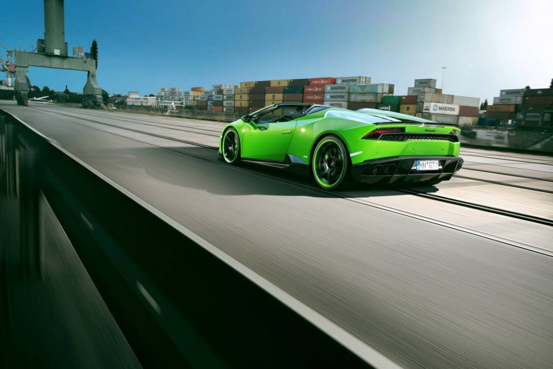 Lamborghini Huracan Spyder в исполнении Novitec Torado