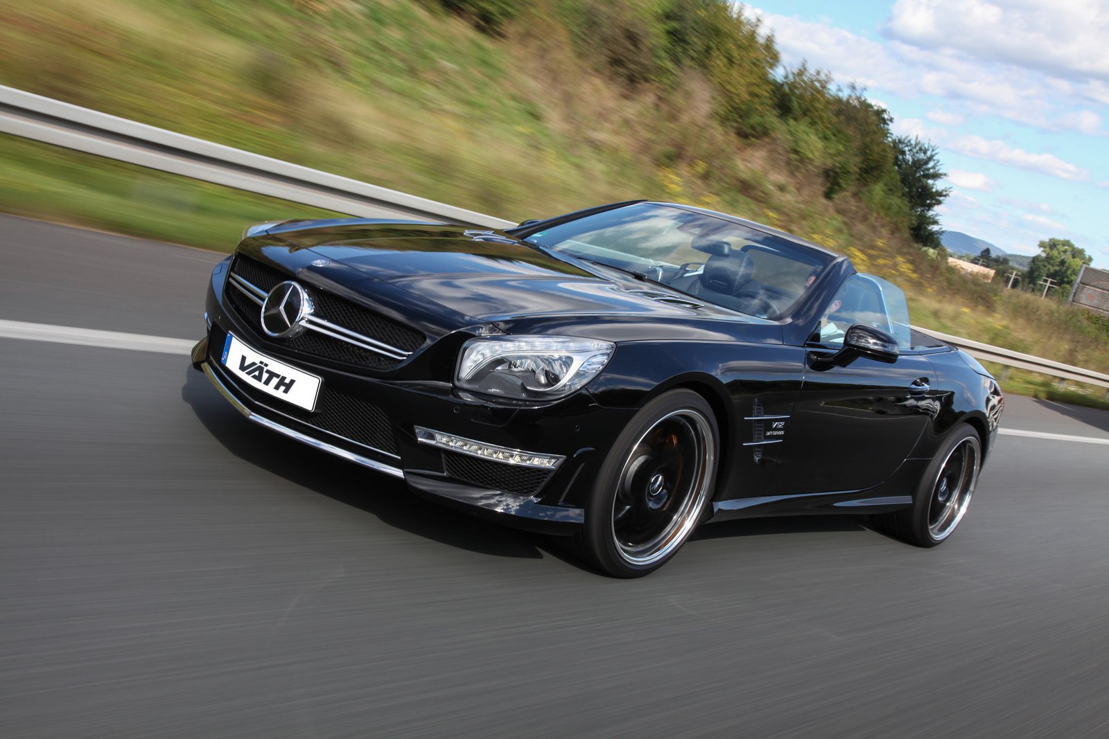 Mercedes Benz SL Black