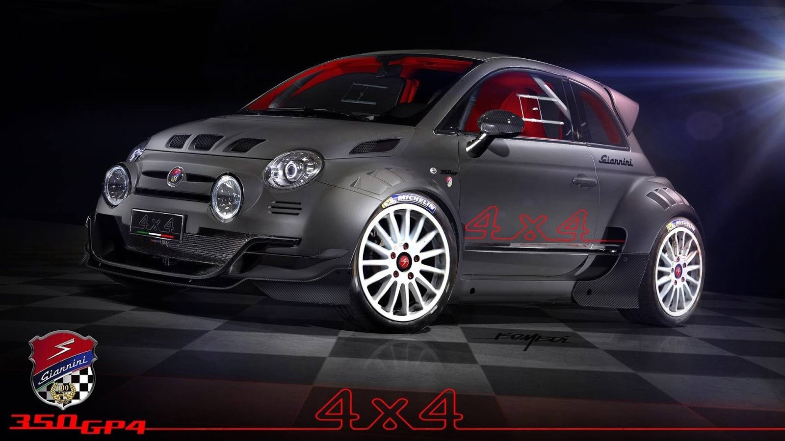 350-сильный полноприводный Fiat 500 от Giannini