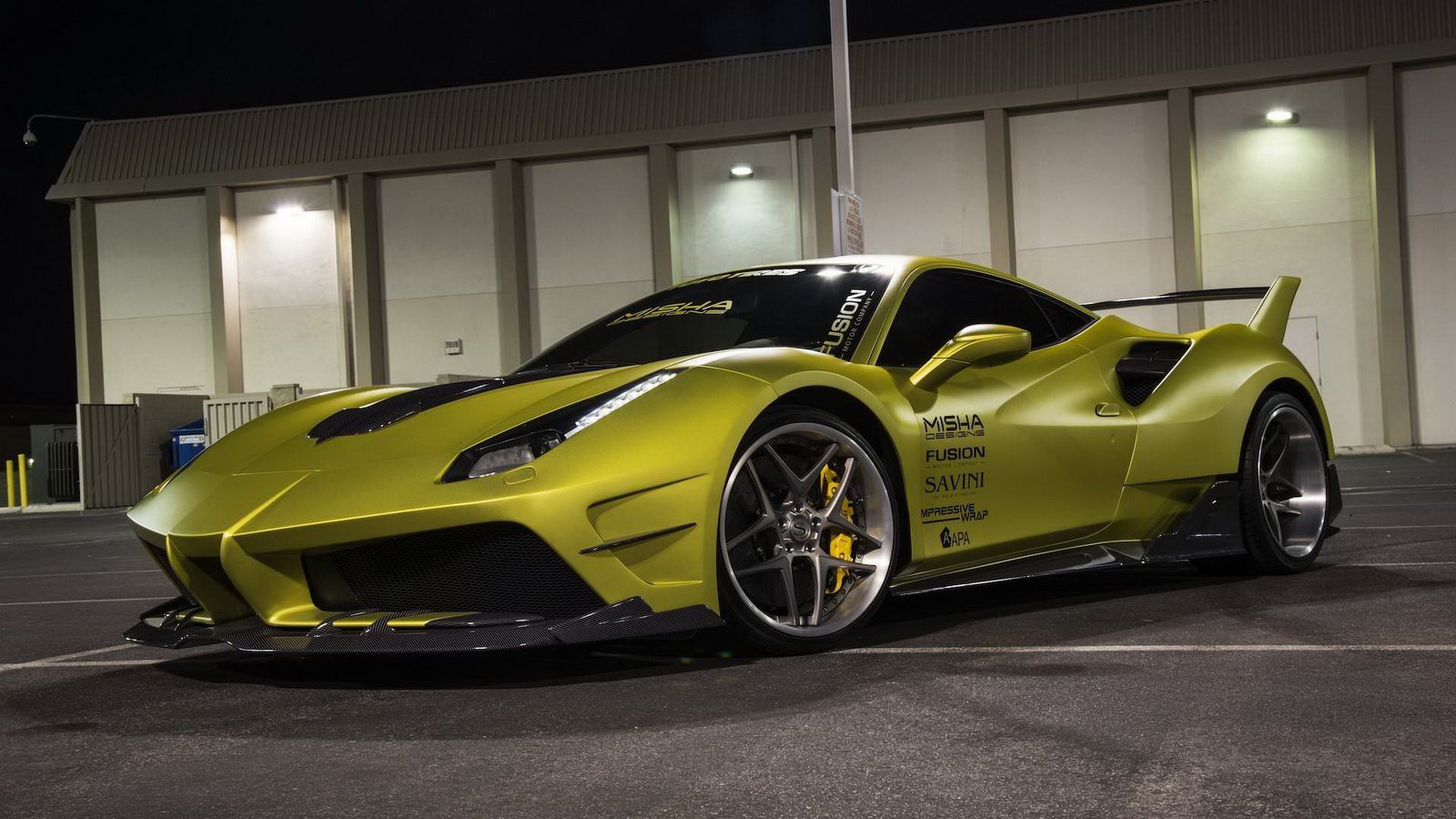 Ferrari 458 Green