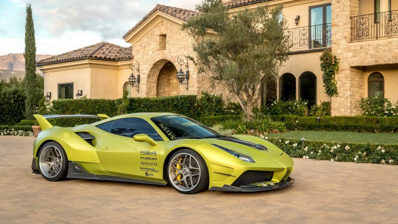 Ferrari 488 GTB в тюнинге от Misha Designs