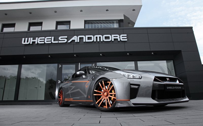 730-сильный Nissan GT-R CrankZilla от Wheelsandmore