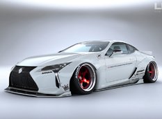 Мастера из Liberty Walk рискнули модифицировать Lexus LC 500