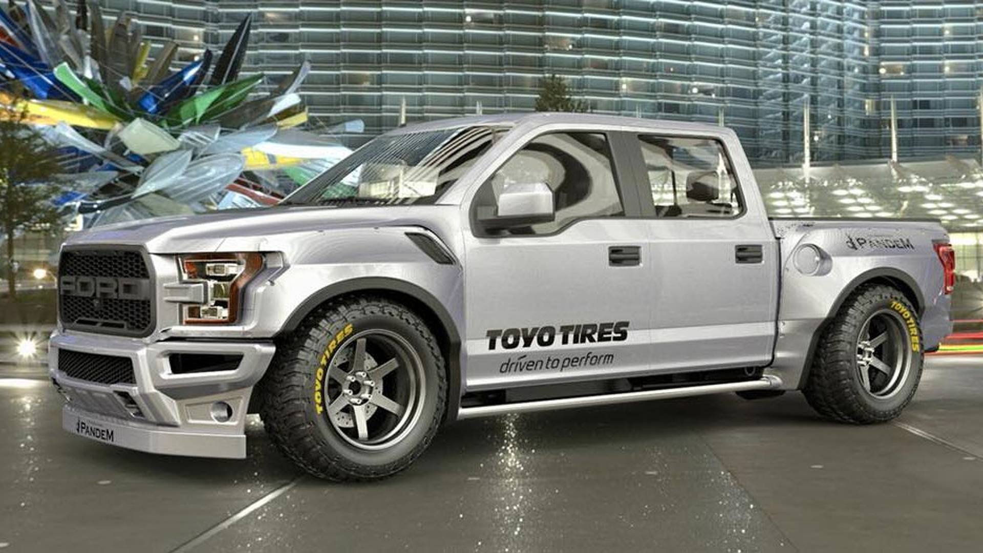 Ford F-150 Raptor Rocket Bunny от мастерской Pandem rocketbunny tra-kyoto.