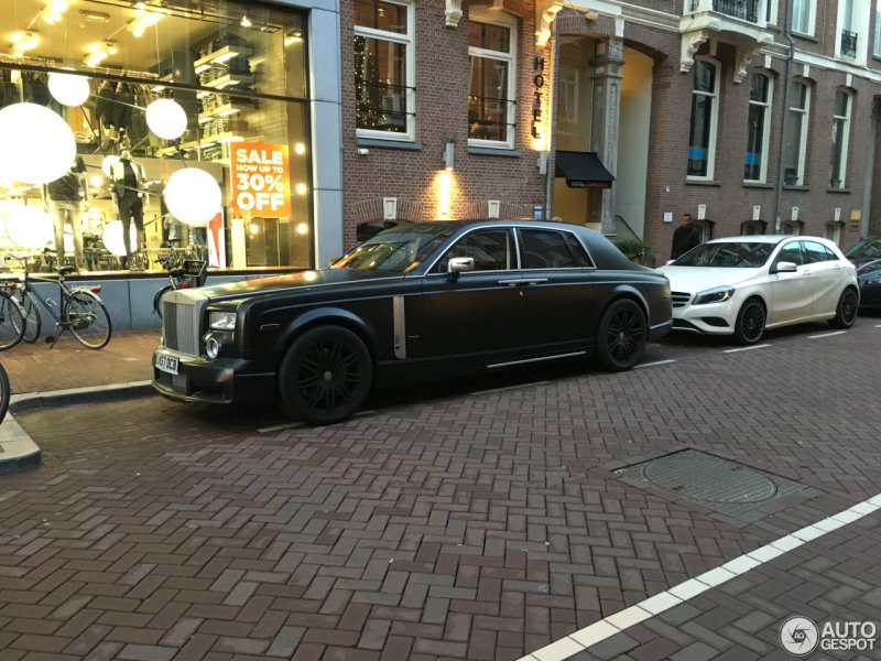 Редкий Rolls-Royce Phantom в исполнении Mansory