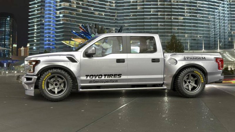 Ford F-150 Raptor Rocket Bunny от мастерской Pandem rocketbunny tra-kyoto