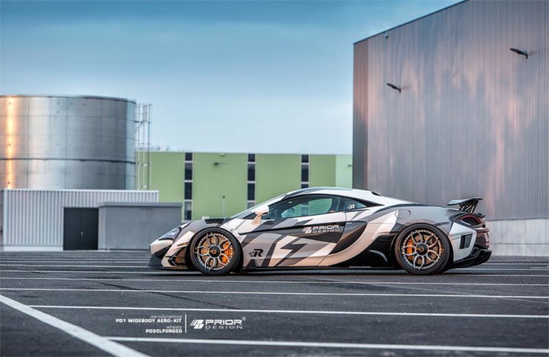 Prior Design разработал эродинамический комплект для McLaren 570S