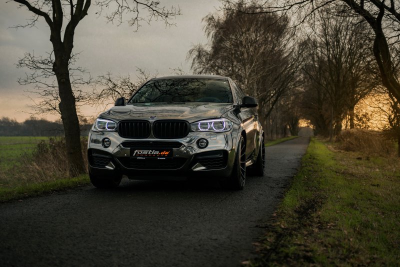 BMW X6 M50D в тюнинге Fostla и Hamann