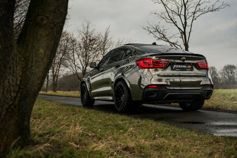 BMW X6 M50D в тюнинге Fostla и Hamann