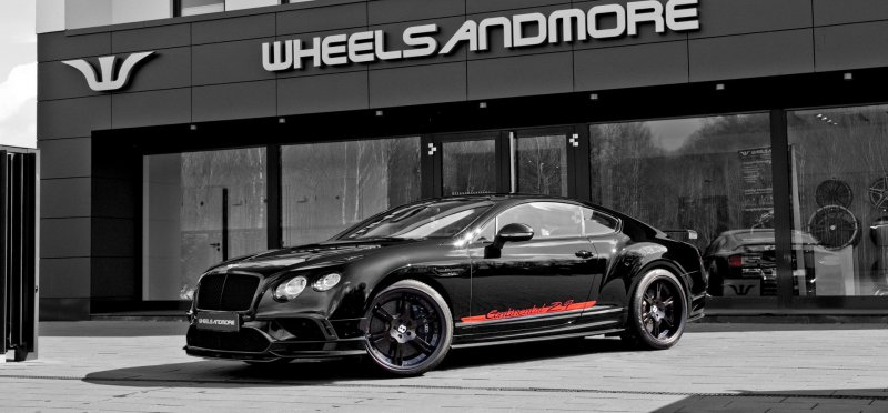 Wheelsandmore кастомизировали Bentley Continental 24