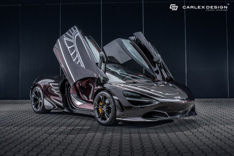 Carlex Design кастомизировали салон McLaren 720S