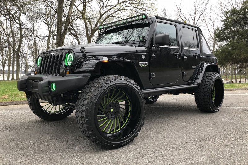 Уникальный Jeep Wrangler «Call Of Duty» от Brians Motorsports