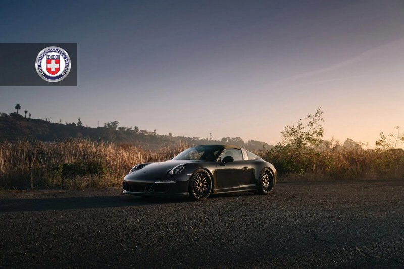 Porsche 911 (991) Targa 4 GTS на дисках HRE