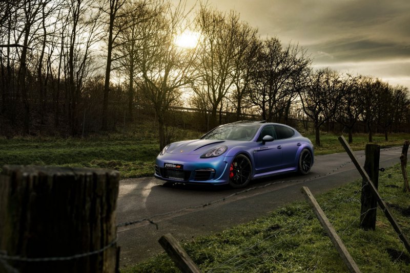 Porsche Panamera в тюнинг от мастеров Prior Design