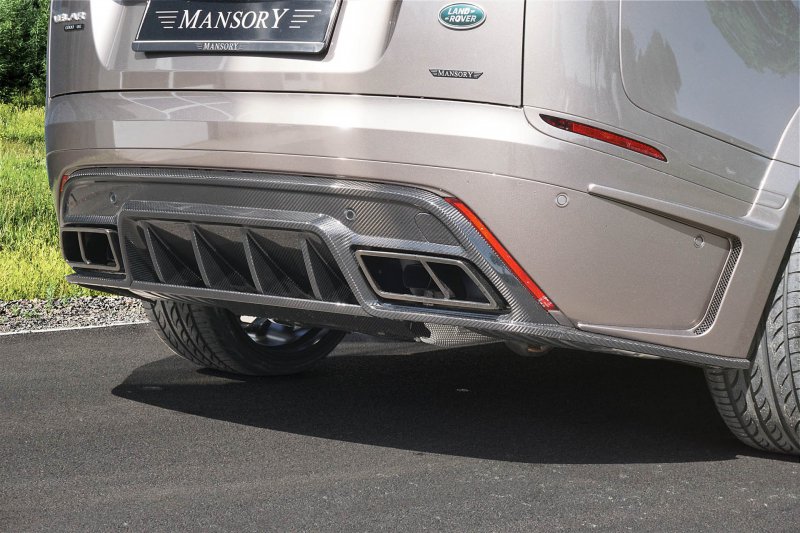 Range Rover Velar в карбоновом обвесе от Mansory