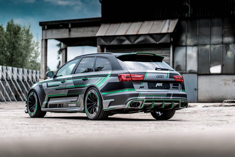 1018-сильный гибрид Audi RS6-E от ABT Sportsline