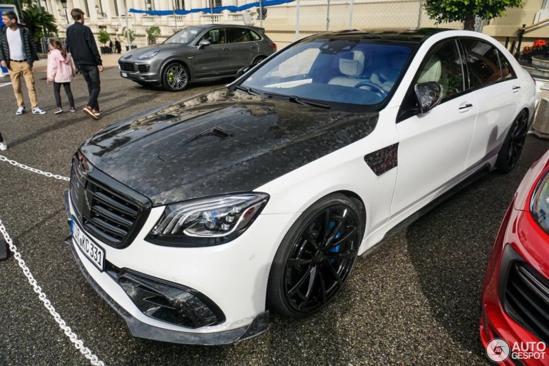 Редкий Mercedes S63 Signature Edition от мастерской Mansory