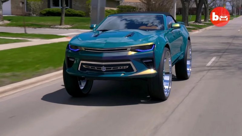 Chevrolet Camaro на 32-дюймовых дисках от Forgiato