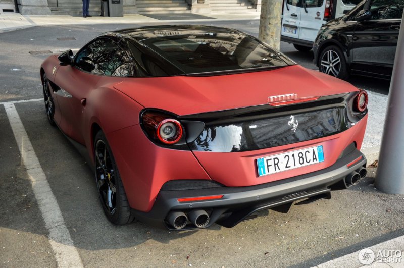 Уникальный двухцветный Ferrari Portofino