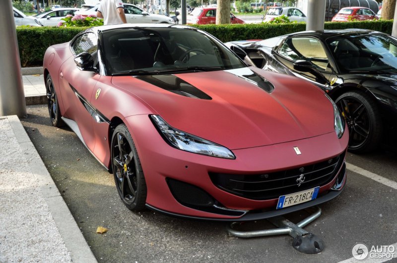 Уникальный двухцветный Ferrari Portofino