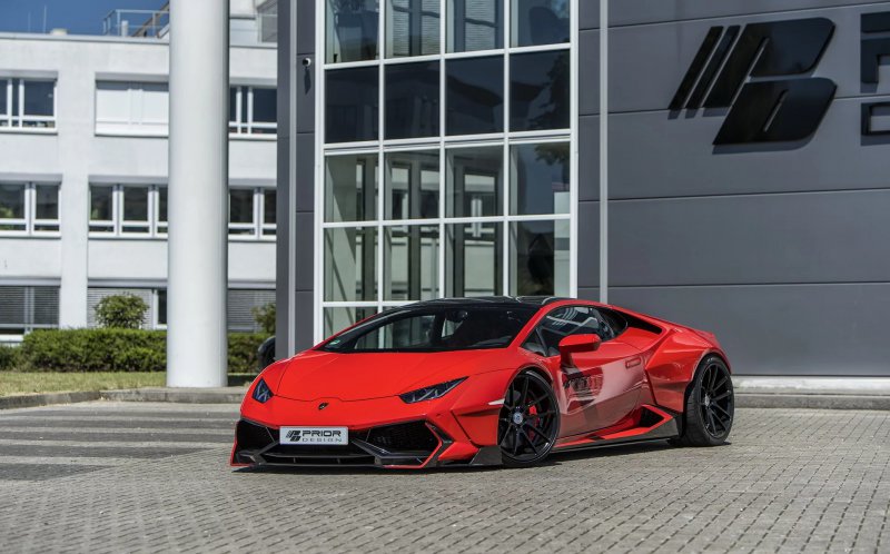 Lamborghini Huracan в обвесе от Prior Design