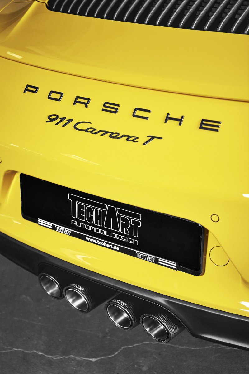 425-сильный PORSCHE 911 CARRERA T ОТ TECHART