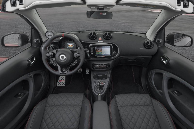 Мастера Brabus удвоили мощность Smart Fortwo Cabrio