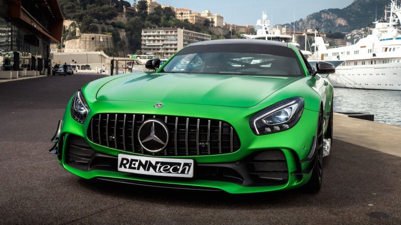 Mercedes-AMG GT R от Renntech - самый быстрый Mercedes на Нюрбургринге