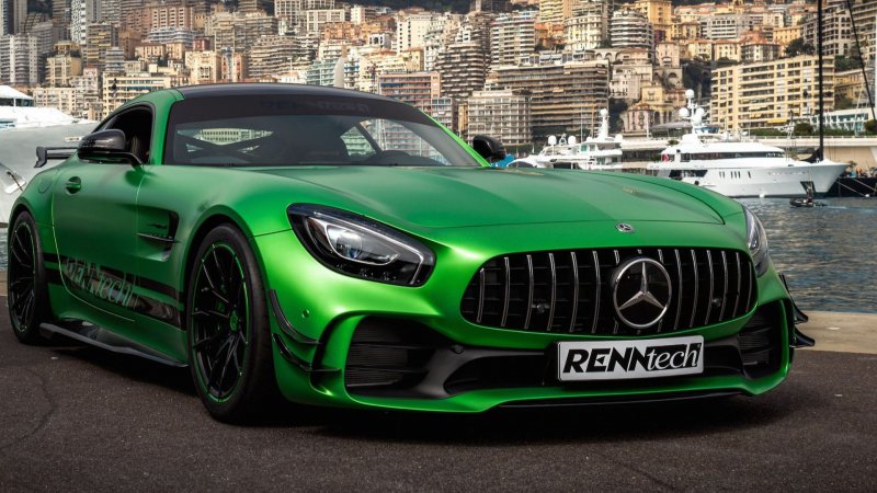 Mercedes-AMG GT R от Renntech - самый быстрый Mercedes на Нюрбургринге