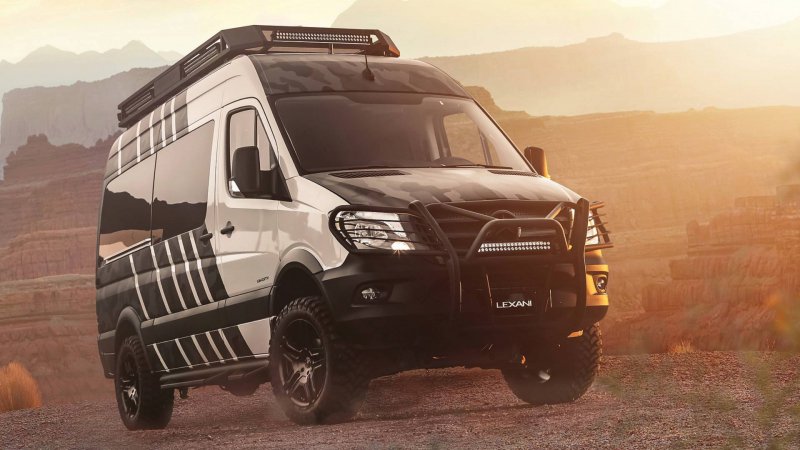 Lexani сделали из Mercedes-Benz Sprinter люксовый внедорожный кемпер